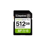Kingston Canvas Select Plus/SDXC/512GB/UHS-I U3 / Class 10
