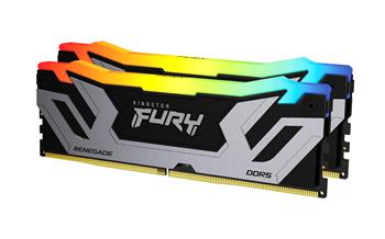 Kingston FURY Renegade/CUDIMM DDR5/48GB/8400MHz/CL40/2x24GB/RGB/Black/Silv