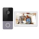 KIT IP videotelefonu, dverní stanice + bytový monitor + switch 