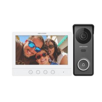 Kit videotelefonu, analog. 4-drát, bytový monitor + dverní stanice