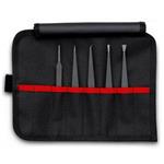 Knipex, 92 00 05 ESD, Sada plastových pinzet ESD, 5 ks