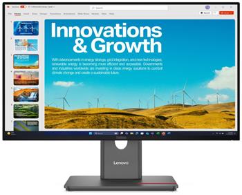 Lenovo ThinkVision/P24QD-40/23,8"/IPS/QHD/120Hz/4ms/Černá/3R