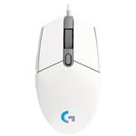 Logitech herní myš G102 LIGHTSYNC/ optická/ 6 tlačítek/ 8000dpi/ USB/ bílá