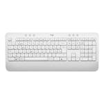 Logitech K650/Bezdrátová USB + Bluetooth/CZ-SK layout/Šedá