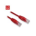 LYNX UTP patch kabel Cat5e, PVC, CCA, 5m, červený