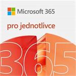 Microsoft 365 pro jednotlivce - předplatné na 1 rok - elektronická licence