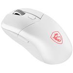 MSI herní myš VERSA 300 Wireless White/ bezdrátová/ 8.000 dpi/ 2,4GHz/ BT5.3/ USB/ RGB podsvícení/ 6 tlačítek/ bílá