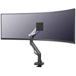 Neomounts DS70-256BL1 ACE Gaming Desk Mount, single display up to 57"  (Topfix clamp/grommet)