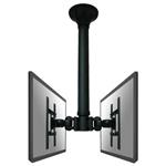 Neomounts  FPMA-C200D / Flat Screen Ceiling Mount (Height: 64-104 cm) / Black