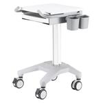 Neomounts  MED-M200 / Mobile Laptop Cart, incl. keyboard & mouse drawer / Creme