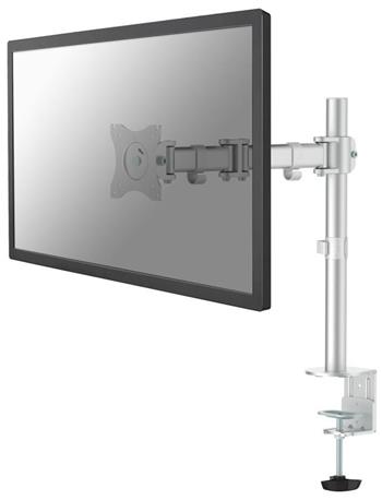 Neomounts Select NM-D135SILVER/Držák displeje/na stůl/10-30"/svorka+průchodka/VESA 100X100/nosn. 8kg/stříbrný