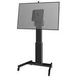 Neomounts Select NM-HUB2LIFTBLACK/Držák displeje/vozík/max 50"/VESA 350x350/nosn. 150kg/mot. nast.výšky/náklon/rotace/č