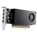 NVIDIA RTX A1000 / 8GB GDDR6 / PCIe 4.0 x8 / 4x MiniDP / Low Profile bracket v balení