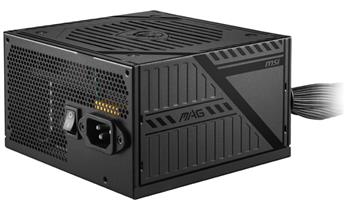 OPRAVENÉ - MSI zdroj MAG A550BNL/ 550W/ ATX/ akt. PFC/ 5 let celková záruka/ 120mm ventilátor/ 80PLUS Bronze