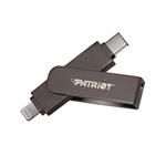 Patriot iLuxe Stick C MFi/1TB/USB 3.2/Lightning + USB-C/Černá