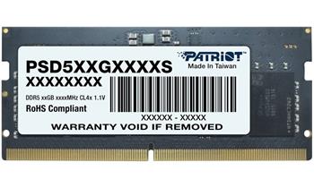 PATRIOT Signature Line 24GB DDR5 5600MT/s / SO-DIMM / CL46 / 1,1V