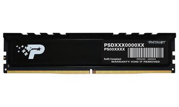 PATRIOT Signature Premium 16GB DDR5 6400MT/s / CUDIMM / CL52 / 1,1V /