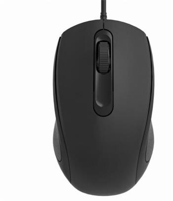 PLATINET OMEGA PC MYŠ 3D, OFFICE, 1200DPI, 1.5M USB-A ČERNÁ