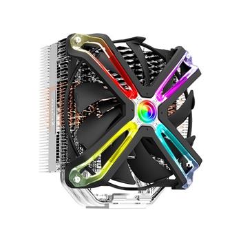 POŠKOZENÝ OBAL - Zalman chladič CPU CNPS17X / 140mm RGB ventilátor / heatpipe / PWM / výška 160mm / pro AMD i Intel