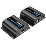 PremiumCord 4K@30Hz HDMI extender na 60m přes jeden kabel Cat6/6a/7, lokální HDMI výstup