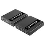 PremiumCord HDMI KVM extender 4K a FULL HD 1080p na 70m s přenosem USB