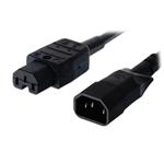 PremiumCord Kabel síťový prodlužovací, IEC320 C14 - C15, 2m