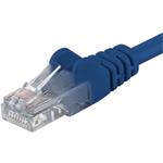 PremiumCord Patch kabel UTP RJ45-RJ45 CAT6 0.25m modrá