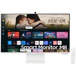Samsung Smart Monitor/M80D/32"/VA/4K UHD/60Hz/4ms/White/2R
