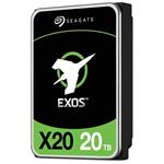 SEAGATE Exos X20 20TB HDD / ST20000NM007D  / SATA / 3,5" / 7200 rpm / 256 MB / 512E/4KN