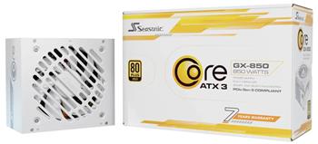 SEASONIC zdroj 850W Core GX-850, ATX 3.1, 80+ Gold, bílý