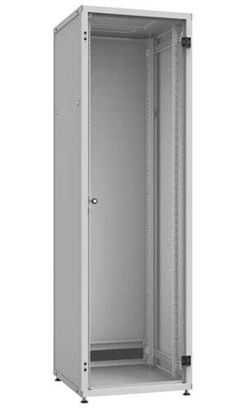 Solarix rozvaděč LC-50 42U, 600x800 RAL 7035, skleněné dveře