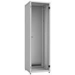 Solarix rozvaděč LC-50 42U, 600x800 RAL 7035, skleněné dveře
