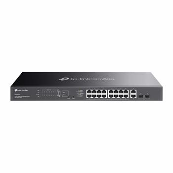 Switch TP-Link ES220GMP 2x GLan, 16x GLan s PoE+, 2x SPF combo, 250W, 19", Omáda SDN