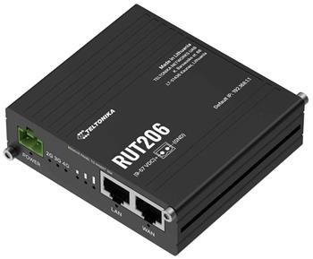 Teltonika RUT206 průmyslový router, 4G, Dual SIM, RS232/RS485, WiFi 4, PoE