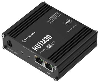 Teltonika RUTM30 průmyslový router, dual SIM + eSIM, 5G, 1x WAN, 1x LAN, WiFi 5