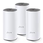 TP-Link AC1200 Whole-home Mesh WiFi System Deco E4(3-pack), 2x10/100 RJ45