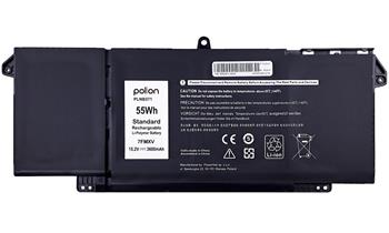 TRX Baterie Polion 7FMXV pro notebooky DELL 451-BCSM Latitude 5320 7320 7420 7520 - 3600mAh 55Wh/ neoriginální