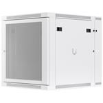 Ubiquiti UniFi 12U Rack Cabinet Wall SW Perforated - Nástěnný rozvaděč, výška 12U, ventilátory, perfor. dveře, dvoudíln