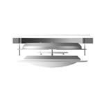 UBNT nanoHD-RCM-3, vestavný stropní držák 3-pack