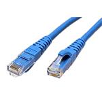 UTP patchkabel kat. 6, 0,5m, LSOH, modrý