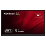 ViewSonic VA1650 16" 16:9  1920 x 1080 SuperClear® IPS přenosný monitor, HDMI,2 USB type C, ochranný obal