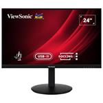 ViewSonic VG2409U-2/24" FHD Frameless IPS Monitor with 2 HDMI, DP in, DP out, USB C, RJ45 ,LAN, USB, Daisy Chain