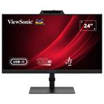ViewSonic VG2441V '24" 16:9 1920 x 1080 FHD SuperClear® IPS , 120Hz, HDMI, DP, Webcam, mikrofon, USB, Speakers