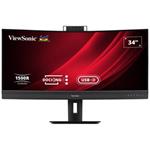 ViewSonic VG3457CV 34" 21:9,3440 x 1440,SuperClear®VA,zakřivený,2 HDMI,DP,100W USB-C,RJ45,USB,speakers,výš. nast.,webca