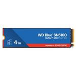 WD Blue SN5100 4TB SSD Powered by SANDISK / NVMe M.2 PCIe Gen4 / Interní / chladič / M.2 2280