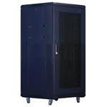 XtendLan 18U/600x1000 stojanový, černý, perforované dveře a záda