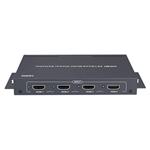 XtendLan HDMI multiviewer/kvadrátor, 4x vstup, 1x výstup, do 1080p, IR ovladač