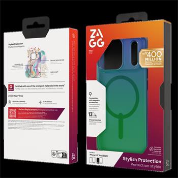 ZAGG Ochranný kryt Milan Snap Apple 17 Pro Raven Feather